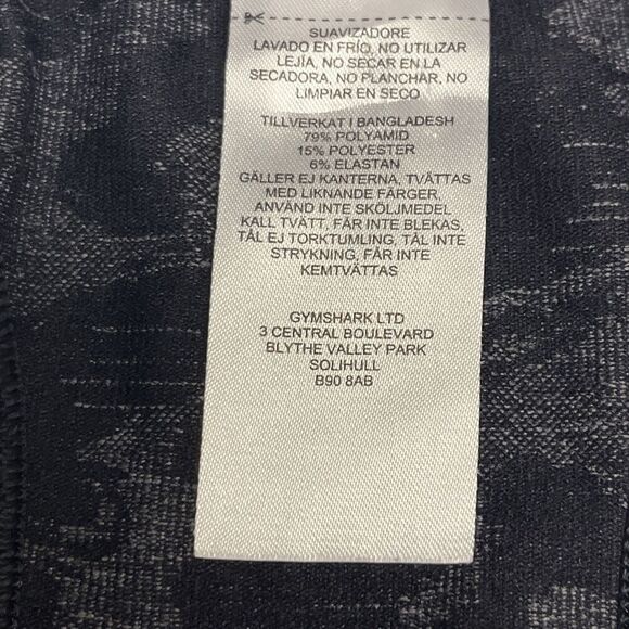 Gymshark Adapt Black Camo Seamless Tank Women’s Razorback- Small - Picture 11 of 11